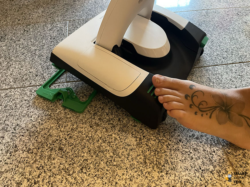 Abnehmen der Moppvorrichtung